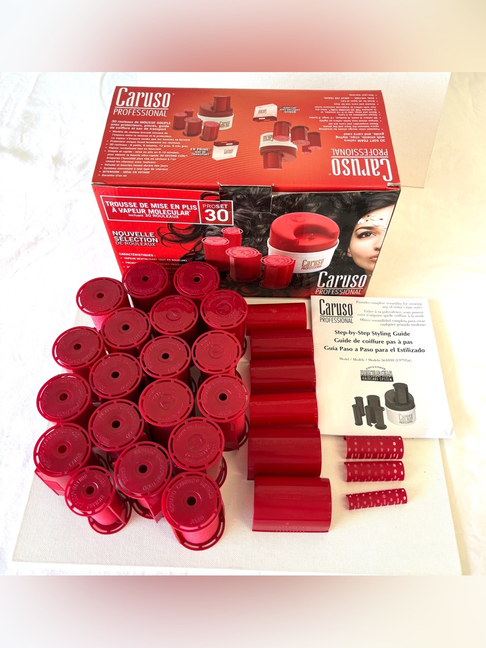 Caruso ProSet 28 Molecular Steam Hairsetter Replacement Rollers Only -NO Machine